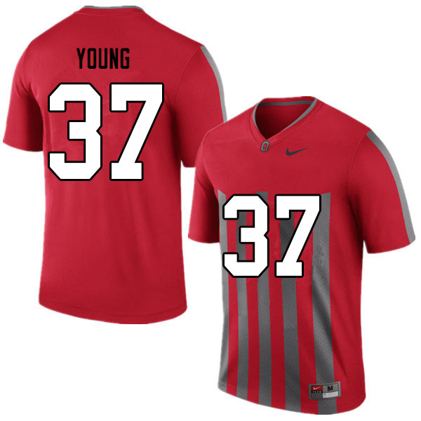 Men #37 Craig Young Ohio State Buckeyes College Football Jerseys Sale-Retro